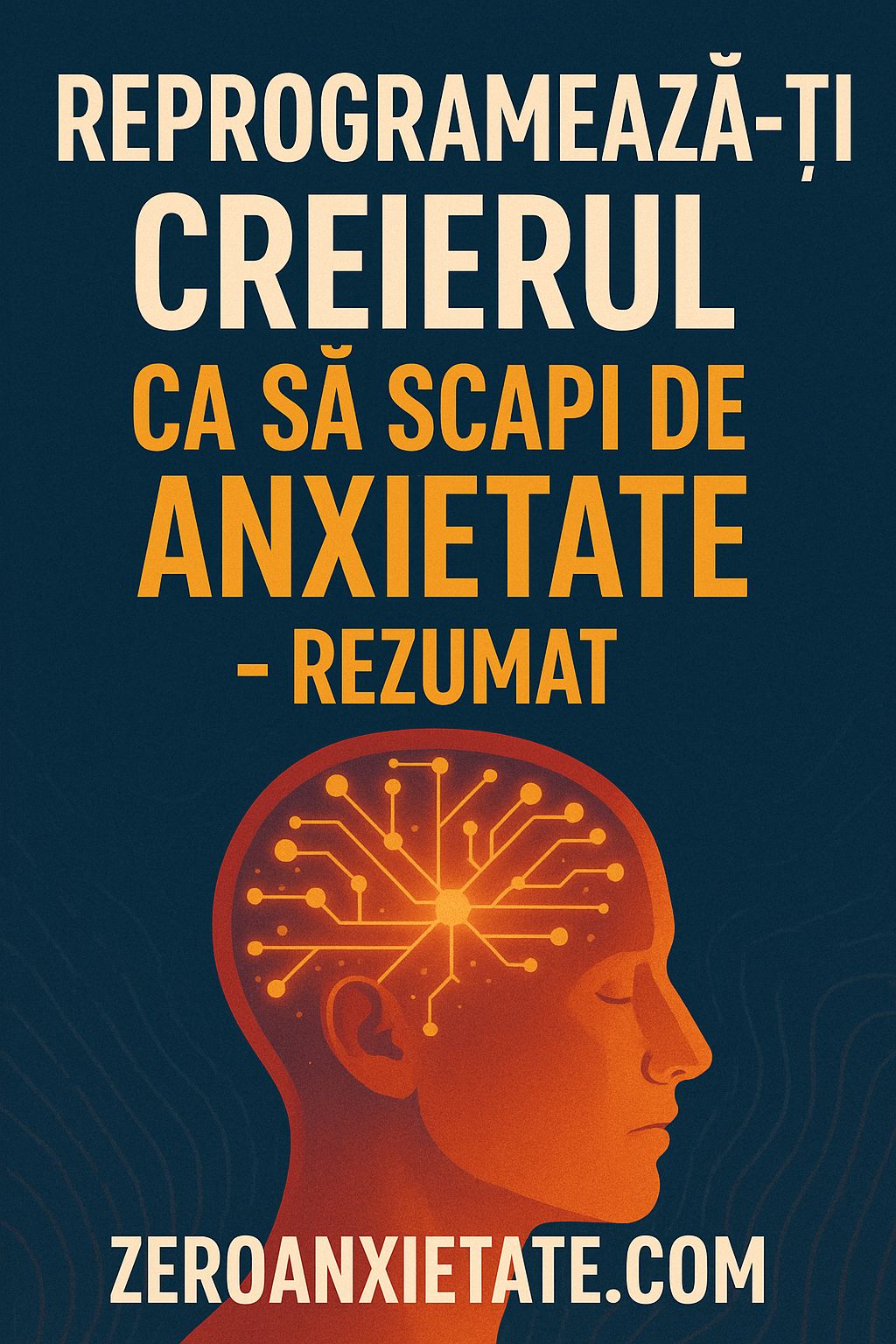Coperta cărții Reprogramează-ți creierul ca să scapi de anxietate